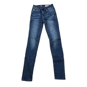AG Adriano Goldschmied Girls The‎ Twiggy Super Skinny Jeans Blue Wash Sz 10